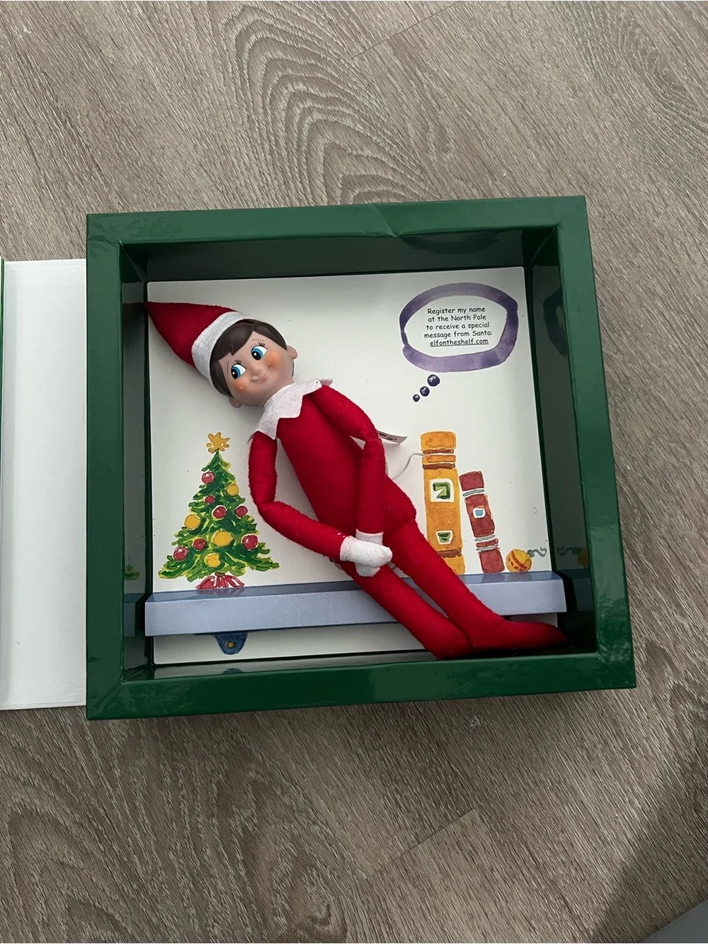 The Elf on the Shelf: A Christmas Tradition - Boy Elf and Book